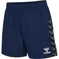 Hummel Pantalon de sport marine / blanc