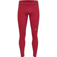 Hummel Pantalon de sport gris / rouge foncé