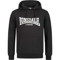 Lonsdale Sweat-shirt 'Wolterton' noir / blanc