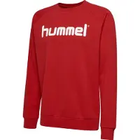 Hummel Sweat de sport rouge feu / blanc