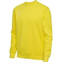 Hummel Sweat de sport 'GO 2.0' jaune / blanc