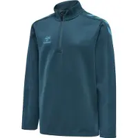 Hummel Sweat de sport bleu chiné / pétrole