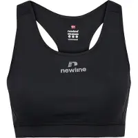 Newline Soutien-gorge de sport gris / noir