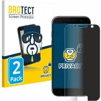 BROTECT Film anti-regards Anti-Spy Privacy Film de protection contre la lumière bleue (Samsung Galaxy A3 (2017)), Téléphone portable : film de protection, Bleu