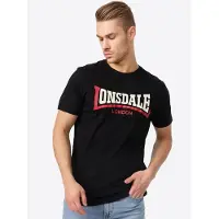 Lonsdale T-Shirt Manches courtes de - Two Tone - M - 3XL - pour Homme - noir - Taille M