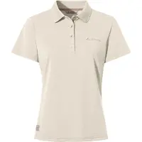 Vaude Essential Short Sleeve Polo Beige 46 Femme