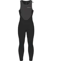 Mystic Long John Surf 2 Mm Sleeveless Back Zip Neoprene Suit Noir L Homme
