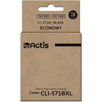 Actis Encre KC-571Bk (remplace Canon CLI-571Y ; Standard ; 12 ml ; noire)