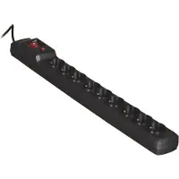 ActiveJet Combo 9gn Rack Power Strip 9 Outlets Rack Power Strip 8 Outlets 3 M Noir One Size / EU Plug 220V