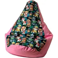 Go Gift Sac Sako pouffe impression poire rose-PAW Patrol XXL 140 x 100 cm