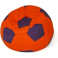 Go Gift Soccer Sako sac pouffe rouge-violet L 80 cm
