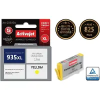 ActiveJet Encre AH-935YRX (remplace HP 935XL C2P26AE ; Premium ; 12 ml ; jaune)