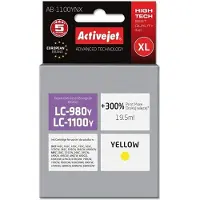 ActiveJet Cartouche d'encre AB-1100YNX (remplace Brother LC1100Y/980Y ; Supreme ; 19,5 ml ; jaune)