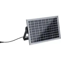 Paulmann Panneau solaire pour éclairage extérieur, puissance maximale de 10W, indice de protection IP65, couleur argent
