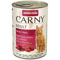 Animonda Carny Boeuf et coeurs 6 x 400 g
