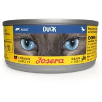 Josera Adult Duck, nourriture humide pour chats à la canard 12 x 85 g