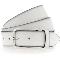 Vanzetti Ceinture anthracite / blanc