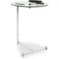 Kare design Table d'appoint Easy Living chromée