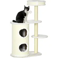 PawHut Reposoir et griffoir pour chat D30-615V00CW - B