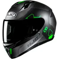 HJC C10 Aspa Full Face Helmet Noir,Gris S