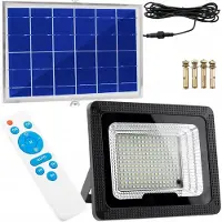 Azaris SOLAR HALOGEN MIT DÄMMERUNGSSENSOR 100W Lampe 303 LED 5Ah Aluminium