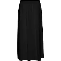 Vero Moda Jupe Longue Fluide Noir Avec Fente Femme Vero Moda