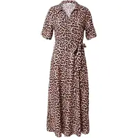 JDY Robe-chemise 'JDYStarr' crème / camel / noir