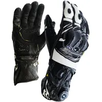 MUGENRACE Cowy Gants Noir Blanc Taille L