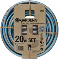 Gardena Tuyau Ecoline 13mm 20m Bleu/Gris - 18931-24