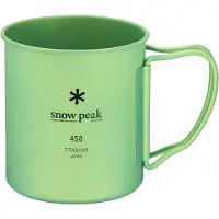 Snow Peak Mug en titane simple paroi 450