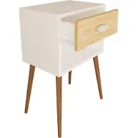 VCM Table de nuit Table d'appoint Tiroir Console Boxspring Table de nuit Singol XL Table de nuit Table d'appoint Tiroir Console Boxspring Table de nuit Singol XL