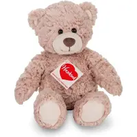 Teddy HERMANN® Teddy Hermann Teddy Pepper, Doudou, Peluche, Ours en peluche, Peluche, Rose rose, 30 cm, 93887