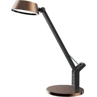 Hansa - Styro Lampe de table LED - 3 000-6 300 K - commande tactile - tête de lampe pivotante - cuivre