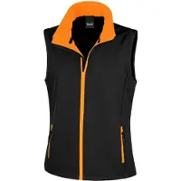 Result - Gilet pour femmes FK1245 (2XL) (noir/orange)