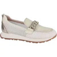 Hispanitas pour femme. HV253948 Baskets Kansas beige (40), Cuir, Plat, 1 à 3 cm, Aucun, Casuel