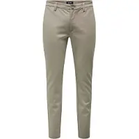 Only & Sons Pantalon chino 'ONSMark' gris