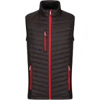 Regatta - Gilet "Navigate Hybrid" pour homme FK2549 (M) (Noir/Rouge)