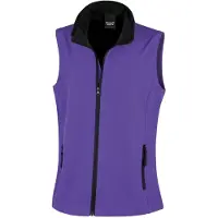Result - Gilet pour femmes FK1245 (M) (violet/noir)