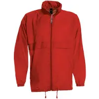 B&C Veste légère pour homme Sirocco FK104 (3XL) (rouge)