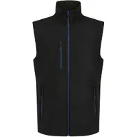 Regatta - Gilet double couche pour homme RG10672 (L) (Noir/Bleu roi)