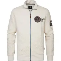 Petrol Industries M-1050-swc309 Full Zip Sweatshirt Beige M Homme