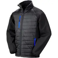 Result Résultat - Gilet « Compass » pour hommes/femmes unie FK1534 (XL) (noir/bleu roi)