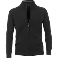 Casamoda Cardigan Zippé Anthracite