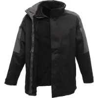 Regatta - Veste imperméable pour homme RG1597 (3XL) (Noir/Gris foncé)