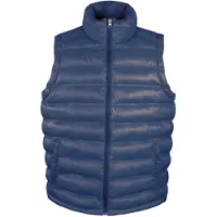 Result Gilet matelassé Urban « Ice Bird » pour homme FK1794 (XL) (bleu marine)