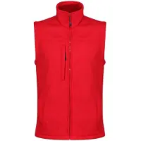 Regatta Mens Flux Gilet Softshell, déperlant, coupe-vent RG1493 (2XL) (Rouge)