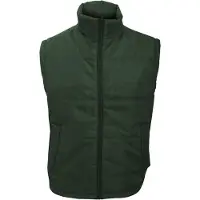 Result Gilet matelassé Core pour homme, déperlant FK601 (XS) (vert bouteille)