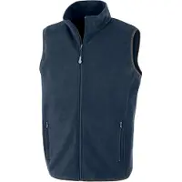Result Genuine Recycled - Gilet polaire pour homme FK2864 (XL) (bleu marine)