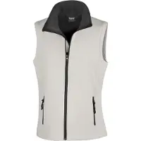 Result - Gilet pour femme FK1245 (2XL) (Blanc/Noir)