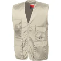 Result Gilet Safari pour homme FK1006 (M) (poil de chameau)